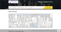 Desktop Screenshot of ibericaenvases.com